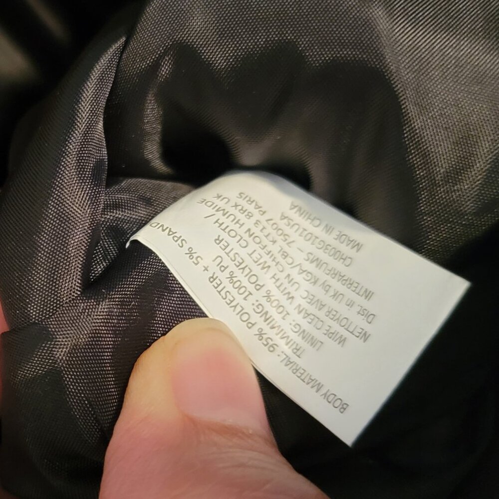 NWOT Jimmy Choo Parfums Black & Metallic Gold Shimmery Tote Bag - Picture 15 of 15